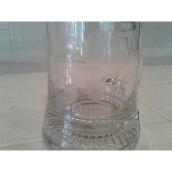 Vintage Rastal crystal pewter beer stein unused w/label - Picture 5 of 5